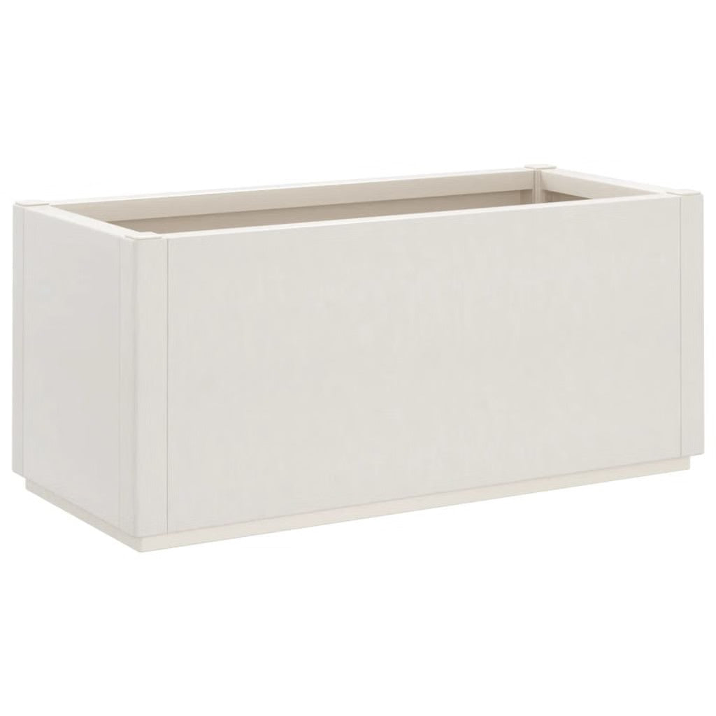 Garden Planter White Polypropylene Medium Durable Planter