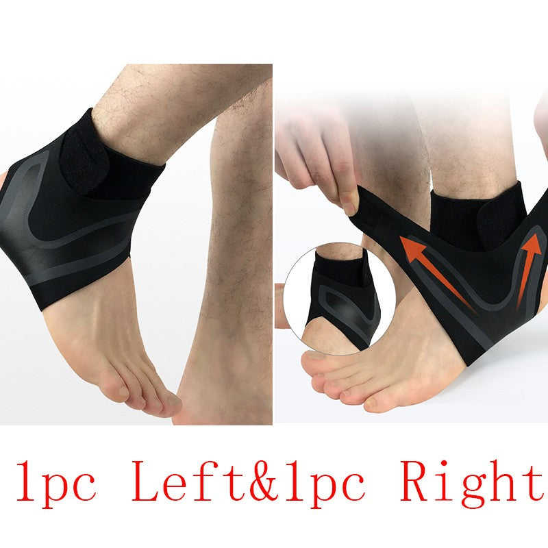Adjustable Ankle Support Brace Sleeve for Running, Basketball, Sports & Injury R