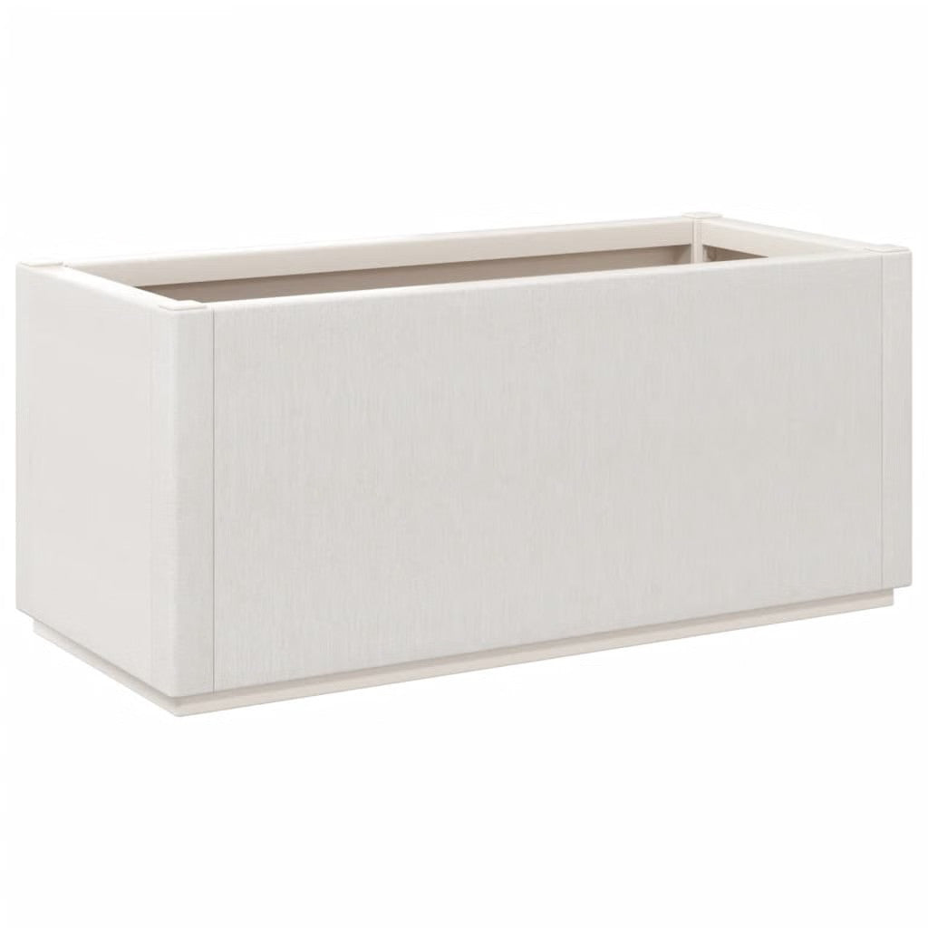 Garden Planter White Polypropylene Medium Durable Planter