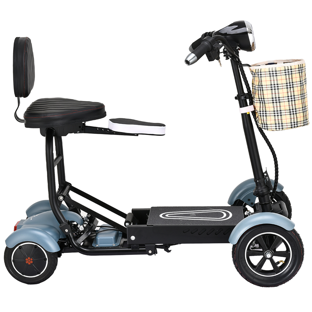 Dragon 4-Wheel Mobility Scooter – Lightweight Electric Battery Powered, Foldable