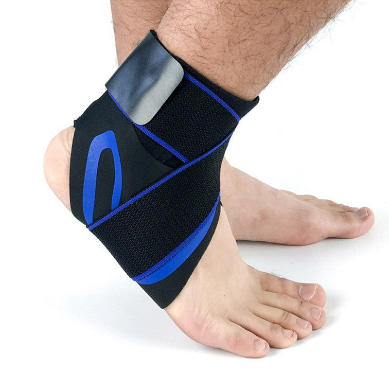 Adjustable Ankle Support Brace Sleeve for Running, Basketball, Sports & Injury R