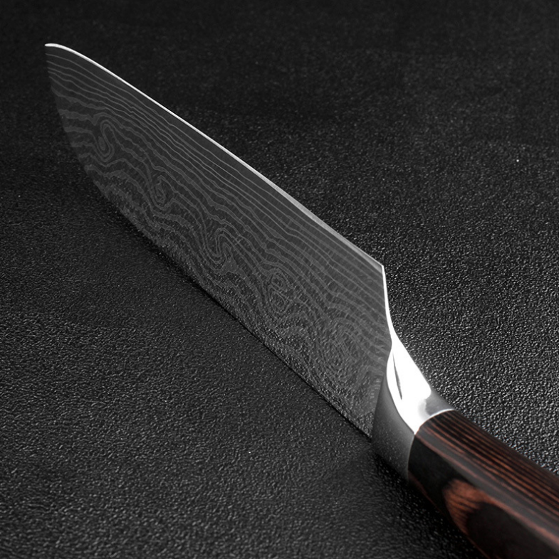 Chef Knife Set 8-Piece – Professional Stainless Steel Kitchen Knives