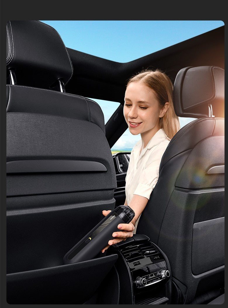 Cordless Handheld Car Vacuum 5000Pa – Mini Portable for Car/Home, Rechargeable