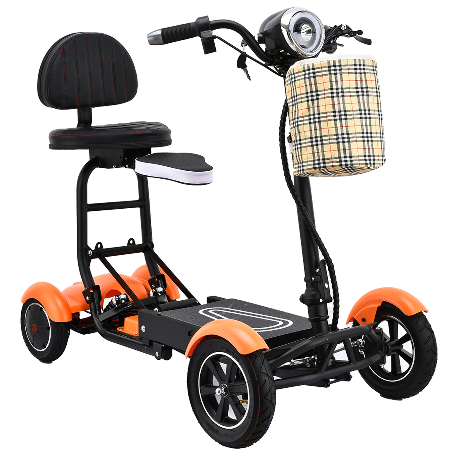 Dragon 4-Wheel Mobility Scooter – Lightweight Electric Battery Powered, Portable