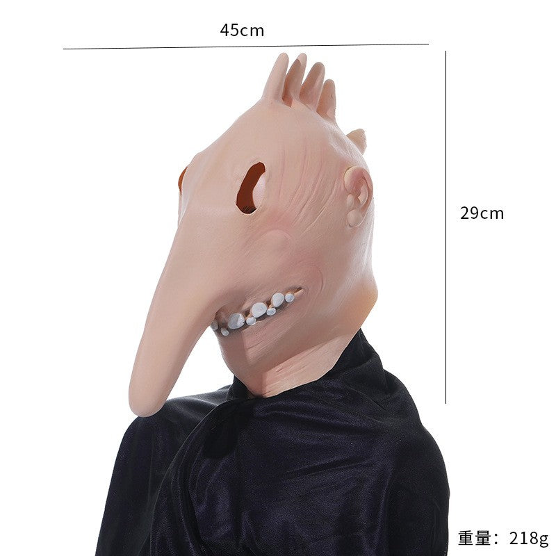 Halloween Devil Mask Trick Adam