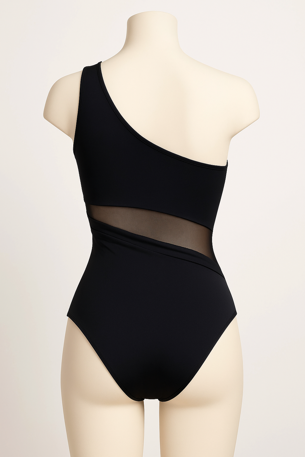 BeWicked Jaqueline Women’s Plus Size One-Piece Swimsuit – Black 1X, Flattering &