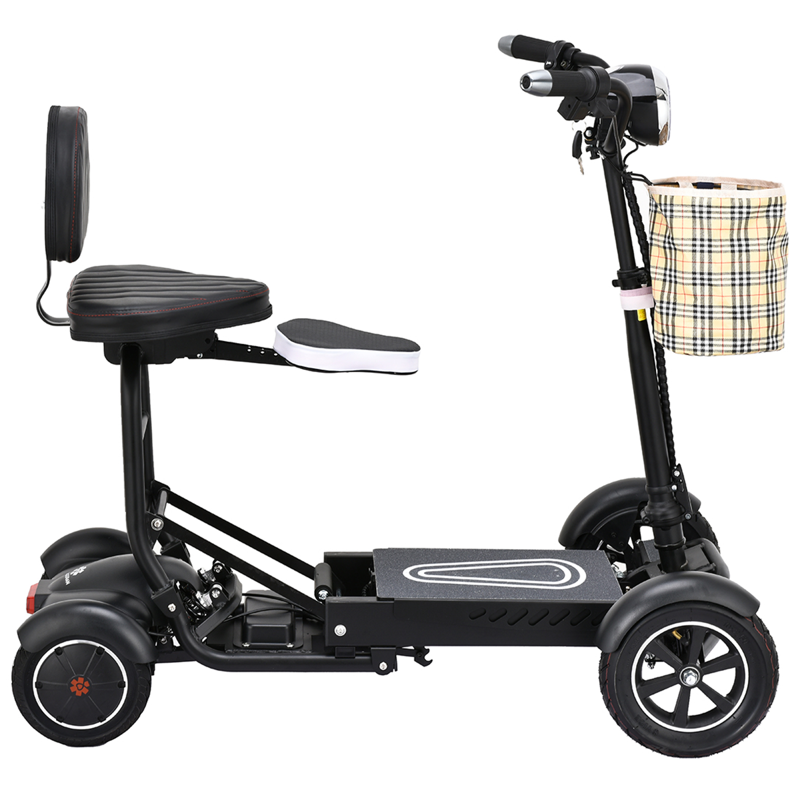 Dragon 4-Wheel Mobility Scooter – Lightweight Electric Battery Powered, Foldable