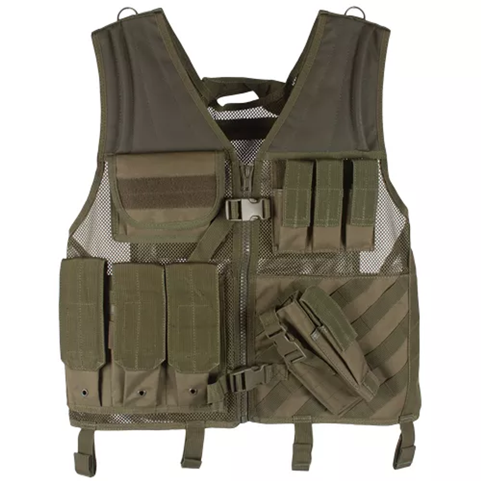 Fox Outdoor Tactical Cross Draw Vest – 2XL/3XL Olive Drab