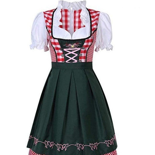 Girls Oktoberfest Bavarian Dirndl Costume – Traditional German Festival Party