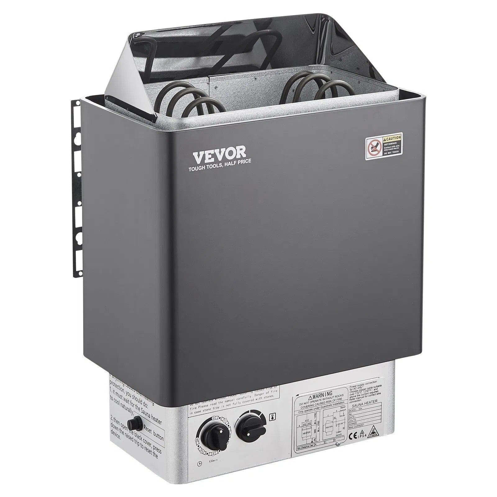 VEVOR Sauna Heater, 3KW 220V Electric Sauna Stove, Steam Bath Sauna Heater with