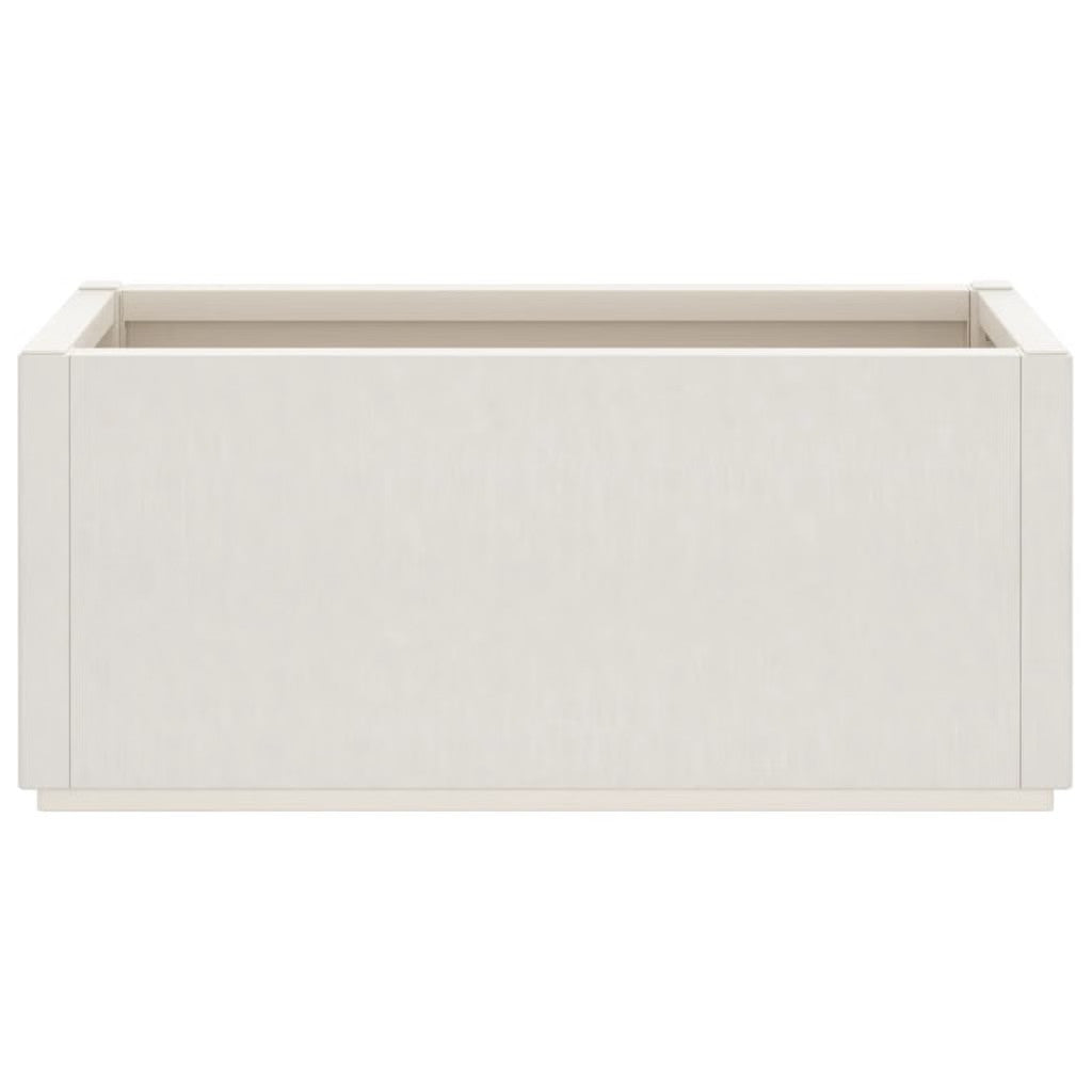 Garden Planter White Polypropylene Medium Durable Planter